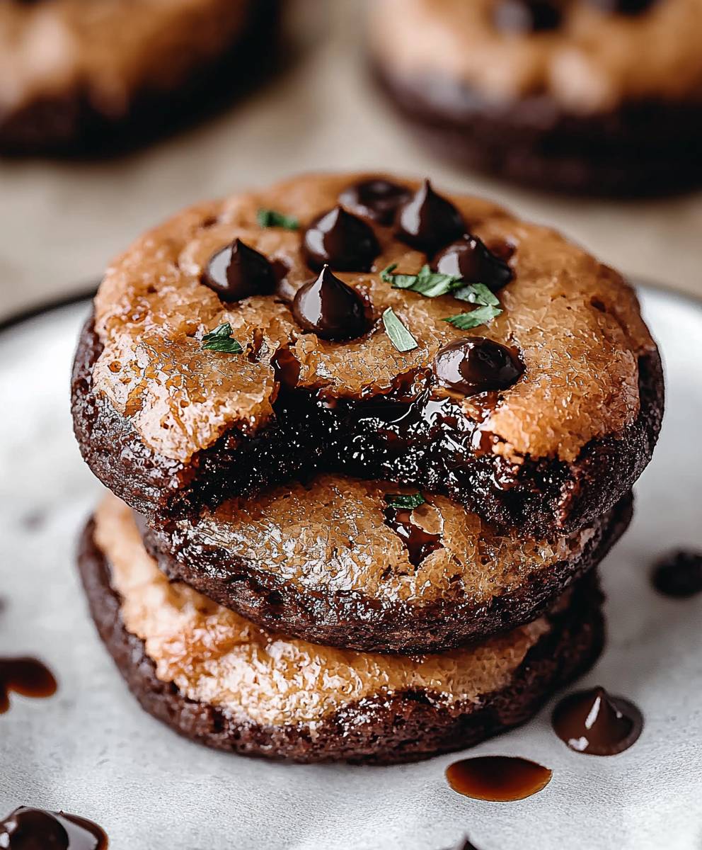 Meilleurs brookies moelleux style pudding