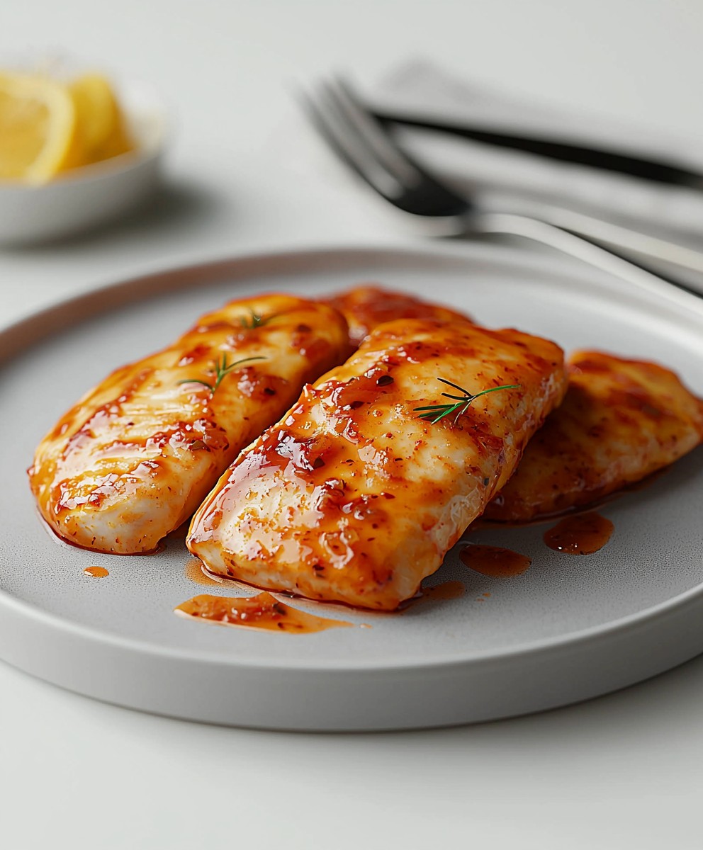Poulet air fryer Ninja mariné