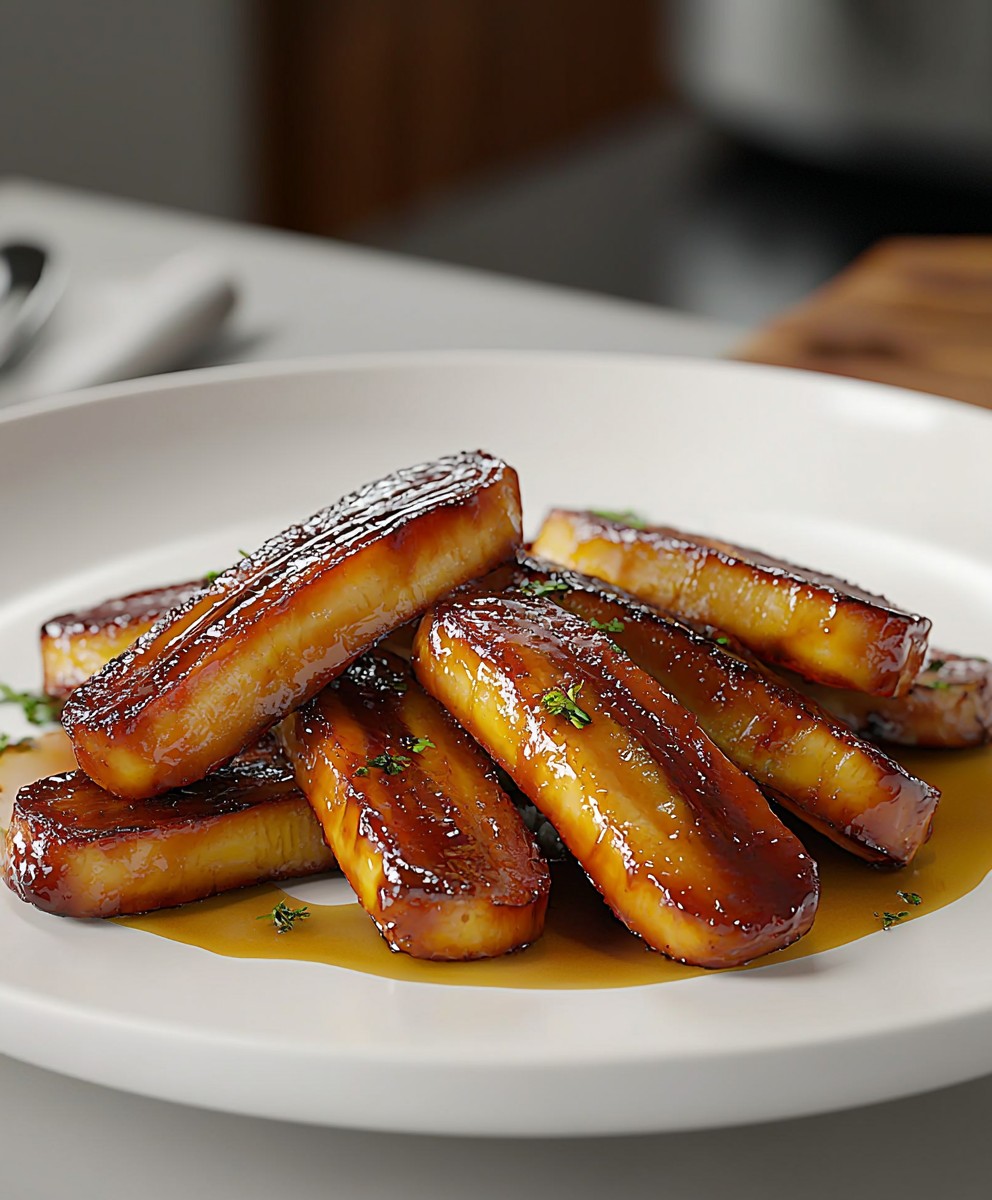 Bananes caramélisées air fryer Ninja