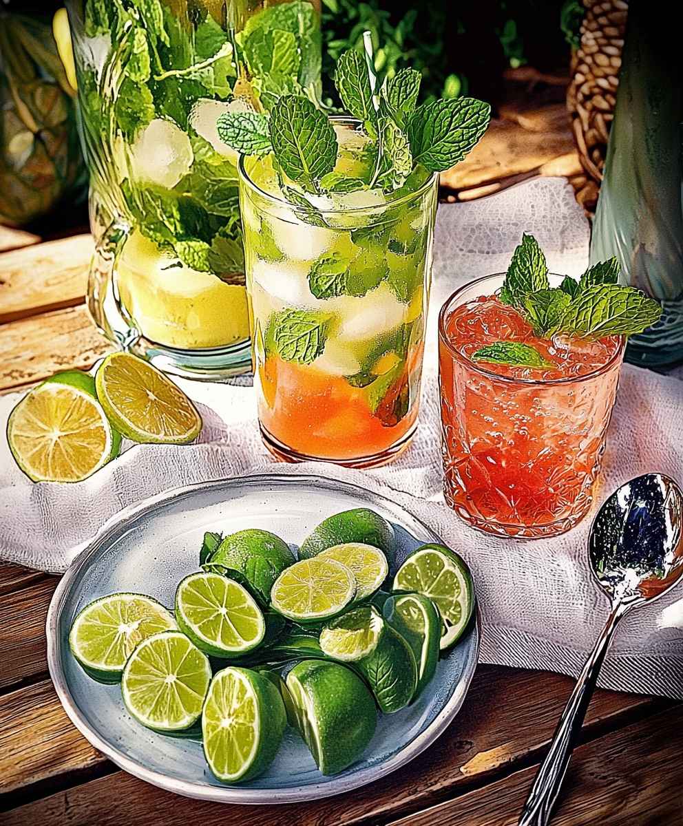 Citronnade à la menthe