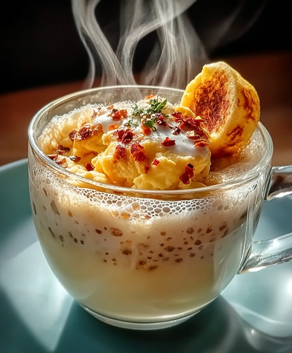 Oeufs brouillés micro-ondes tasse