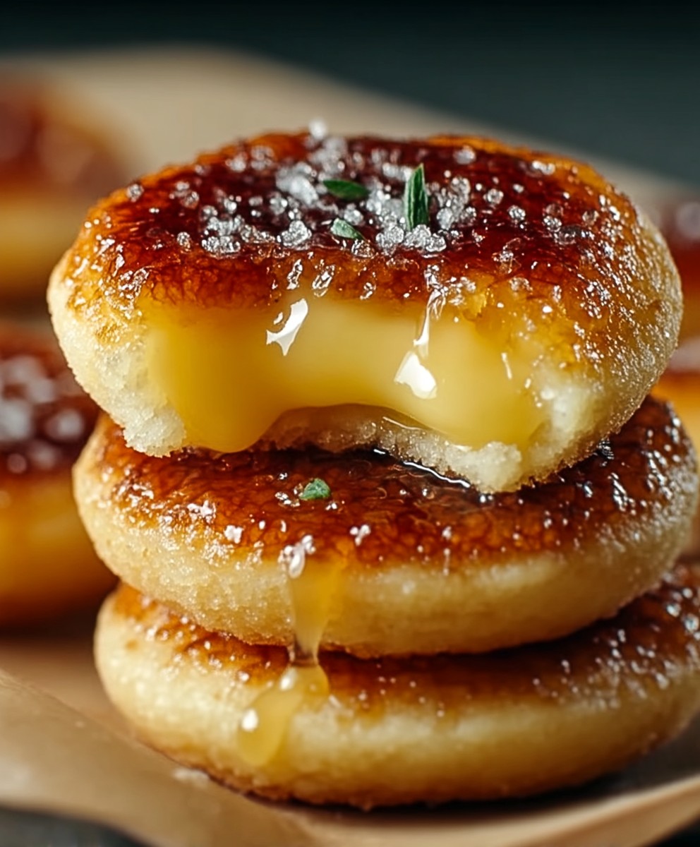 Biscuits crème brûlée citron