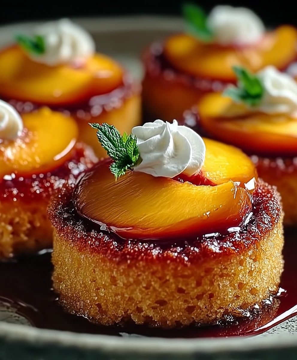 Gateaux peches tete