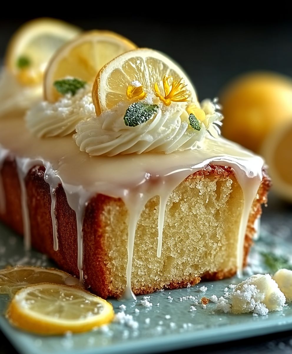 Gâteau glacé au citron