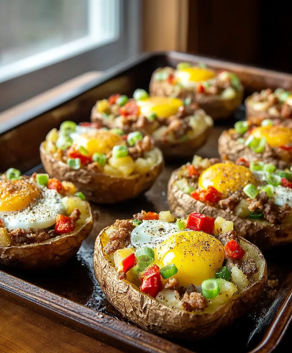 Bateaux pommes de terre oeufs
