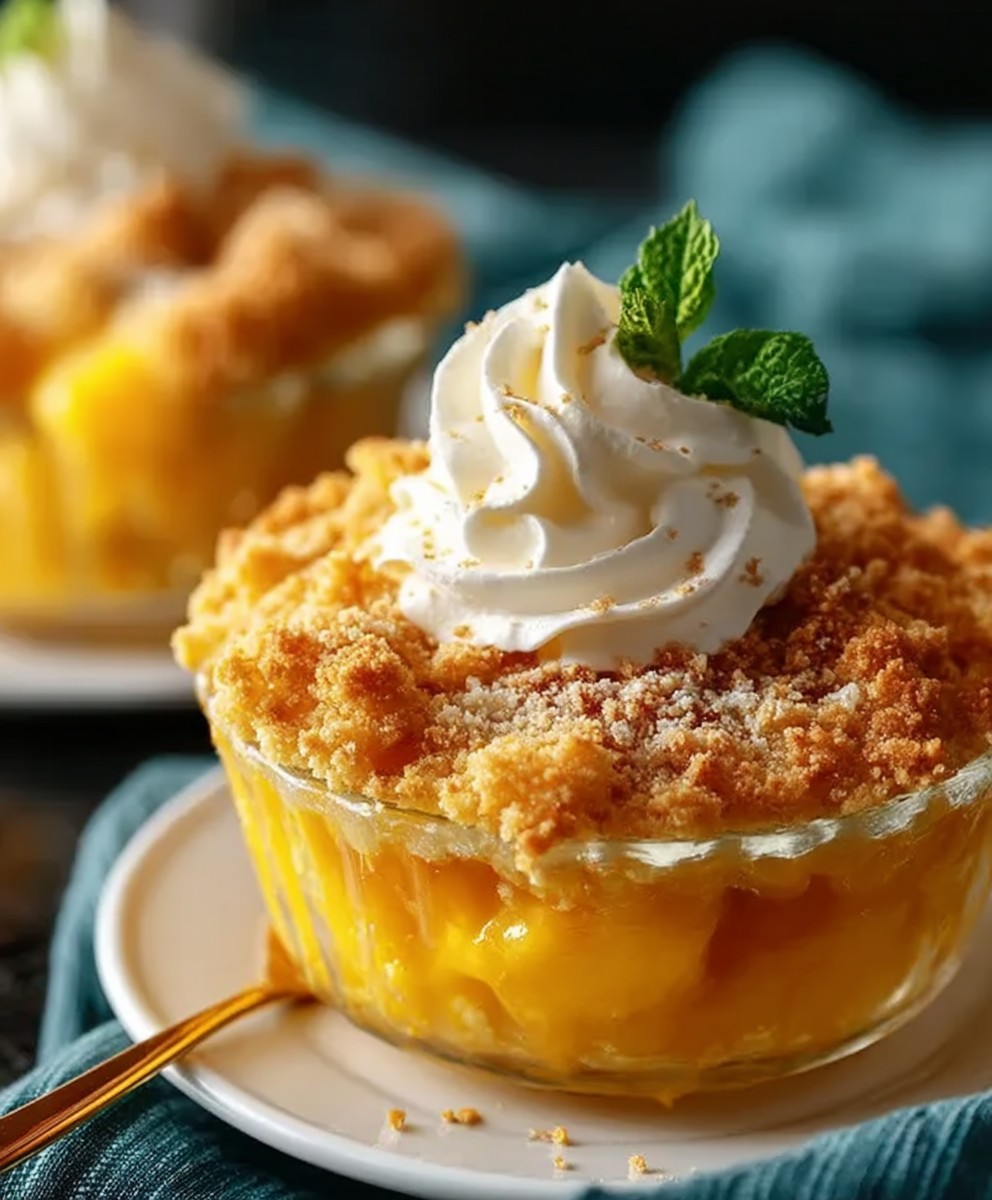 Crumble à la mangue