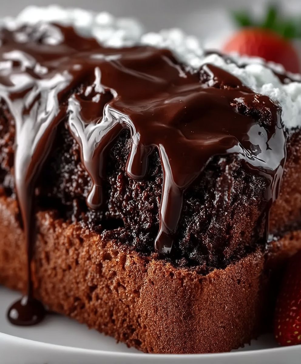 Gâteau quatre quarts chocolat crème aigre
