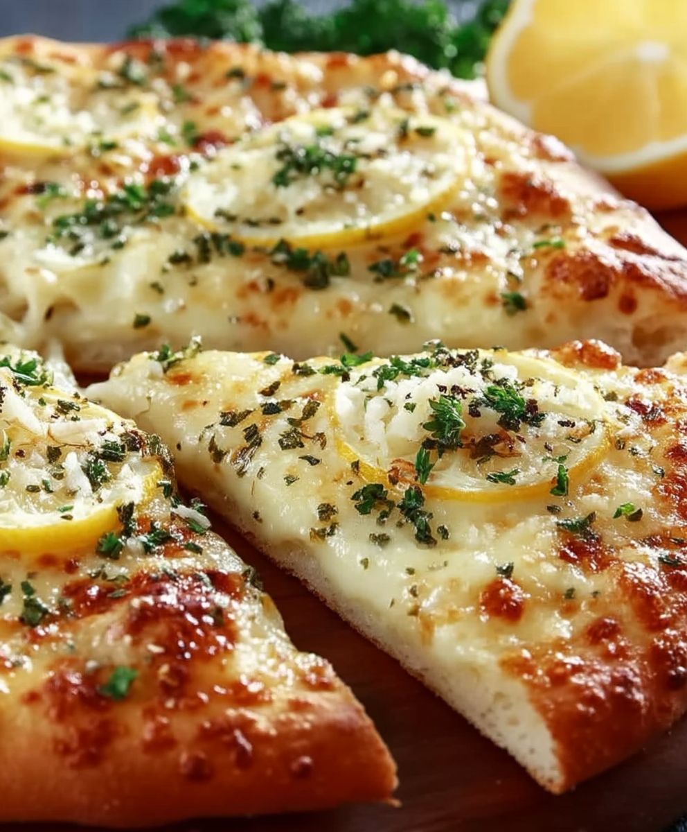 Pizza au citron