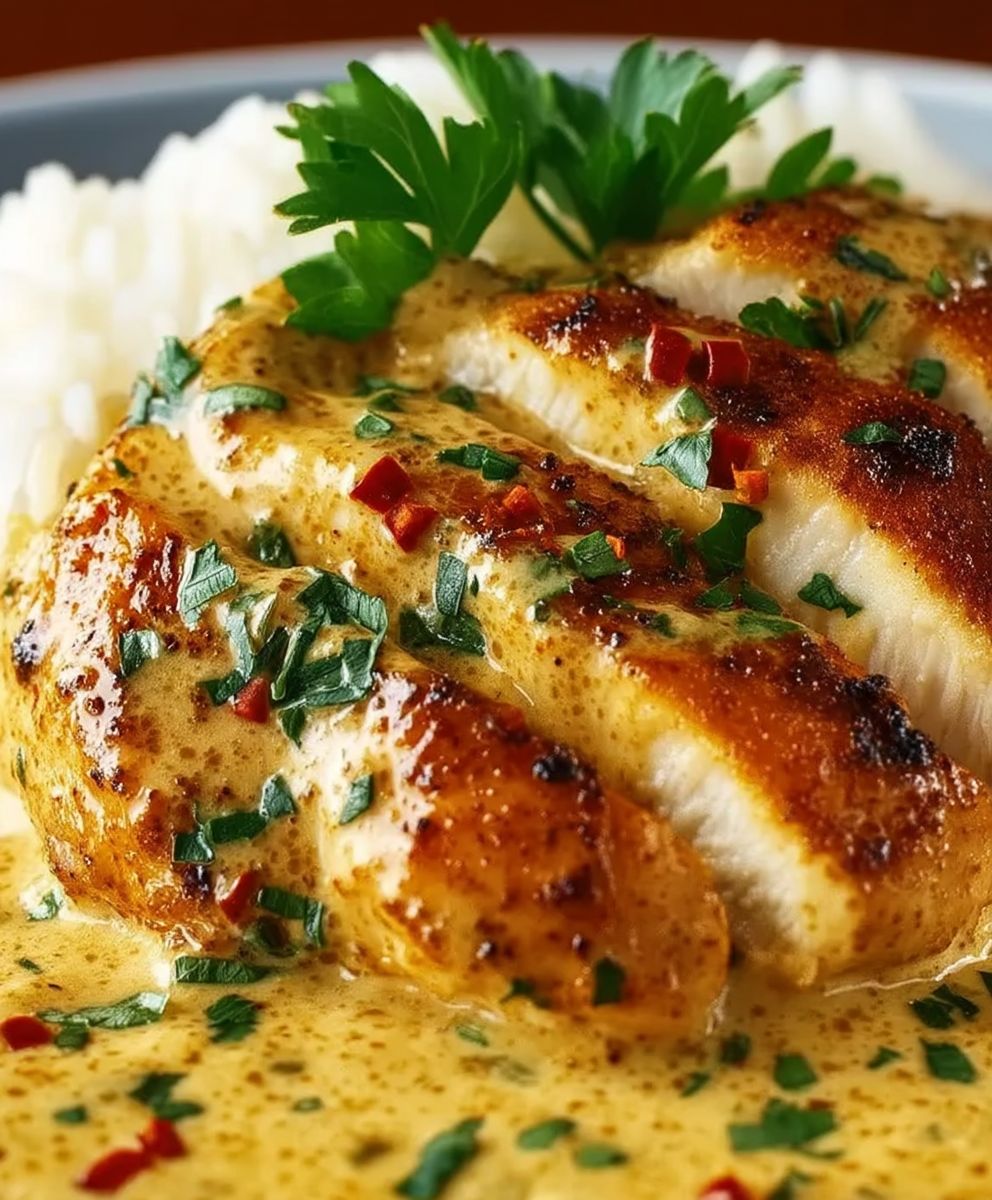 Poulet brésilien épicé noix coco