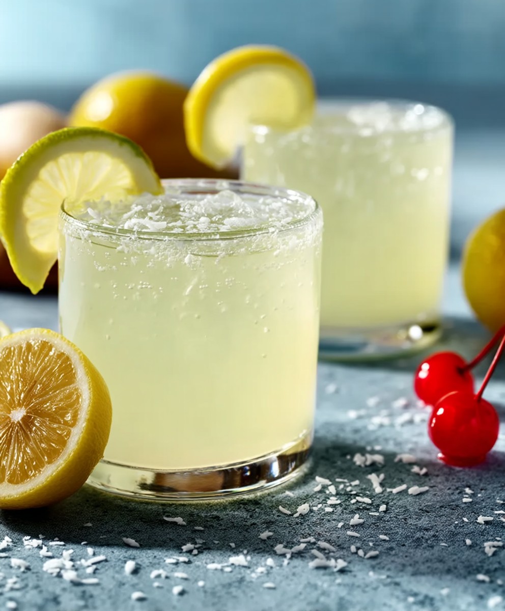 Limonade noix de coco à l'ancienne