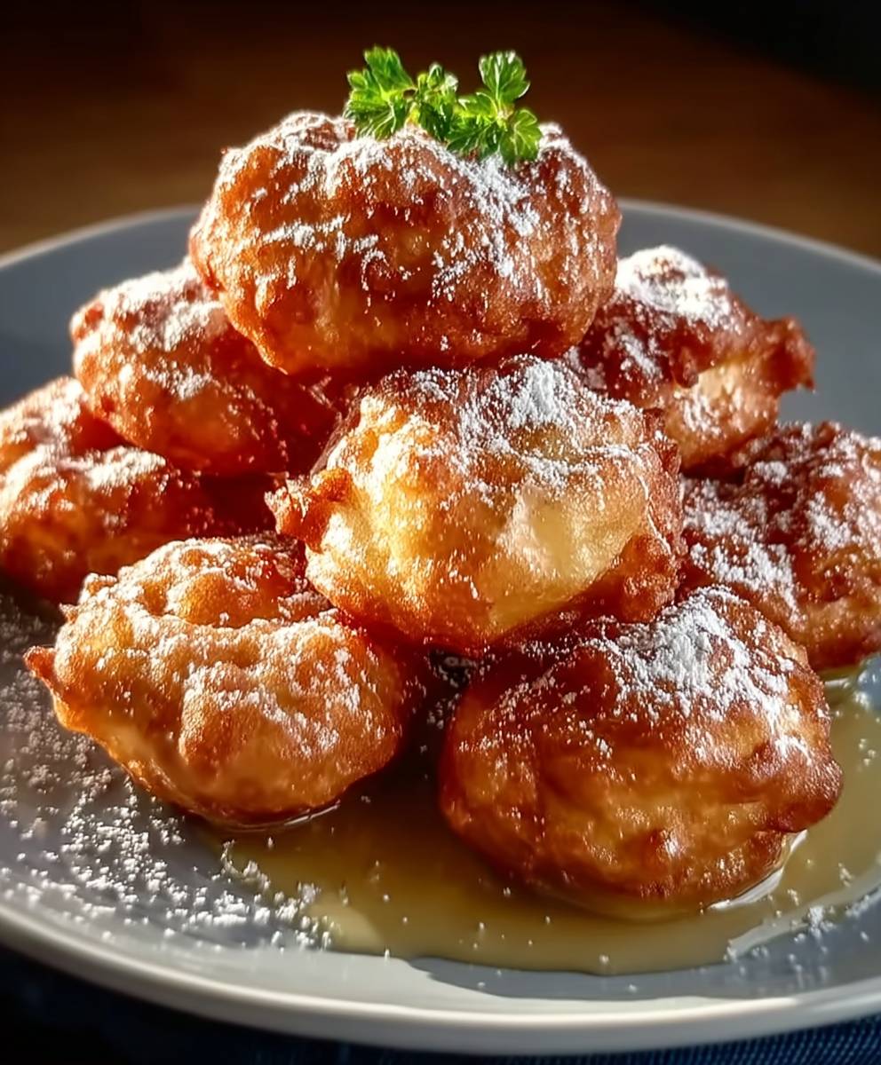 Beignets aux pommes