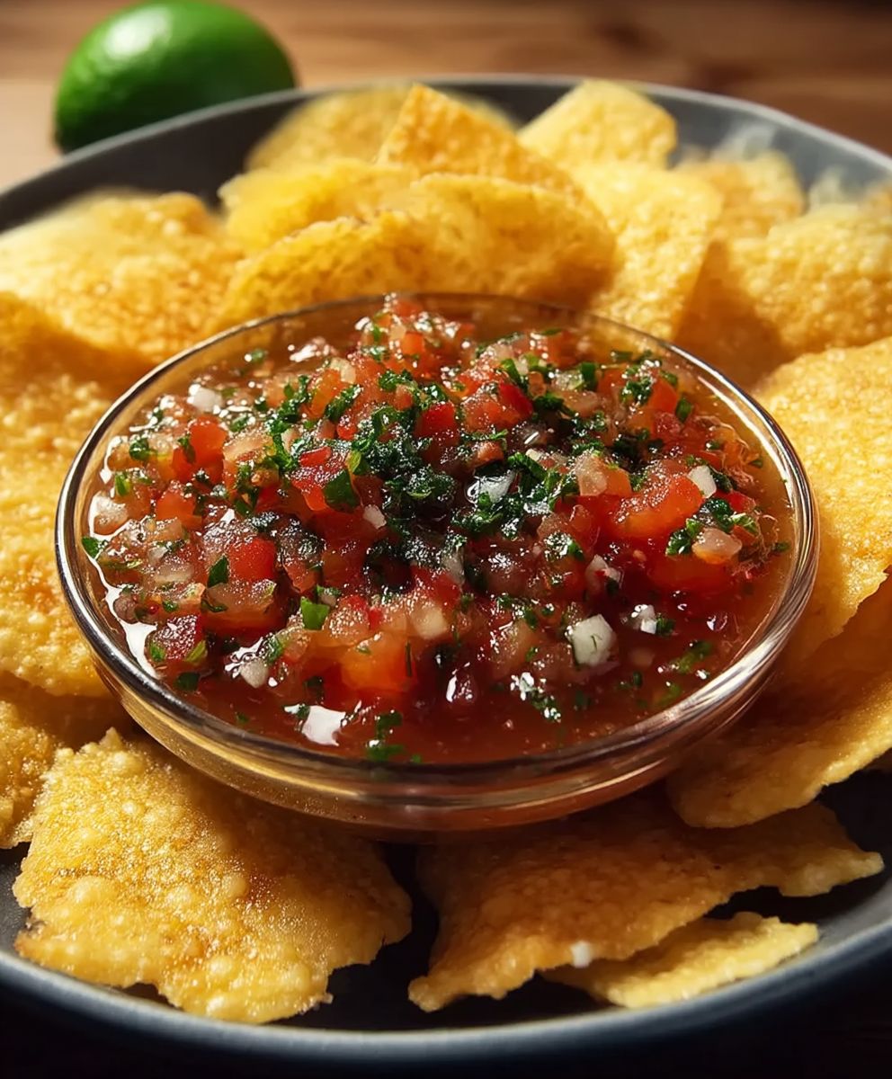 Chips et salsa