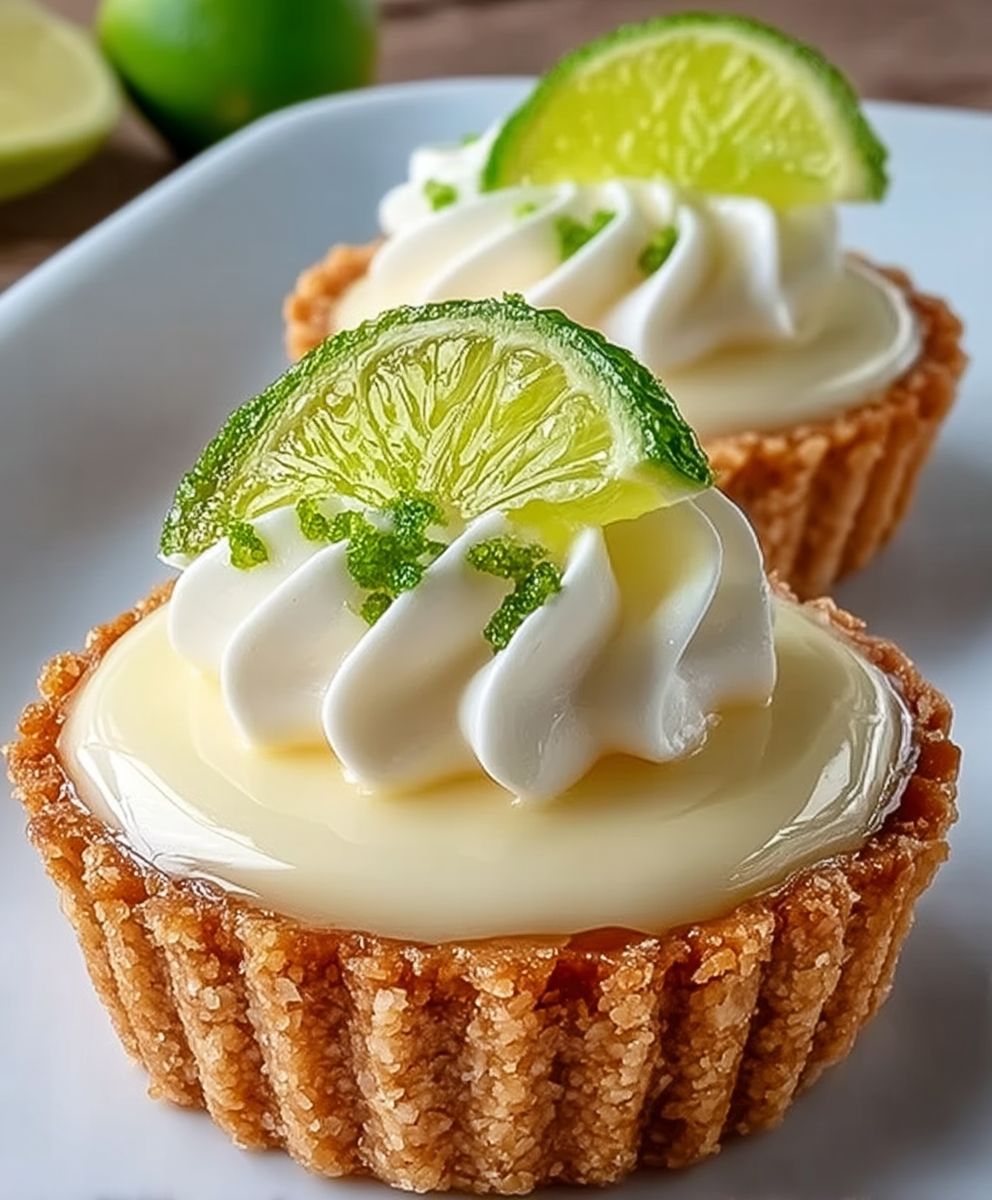 Tarte citron vert sans cuisson