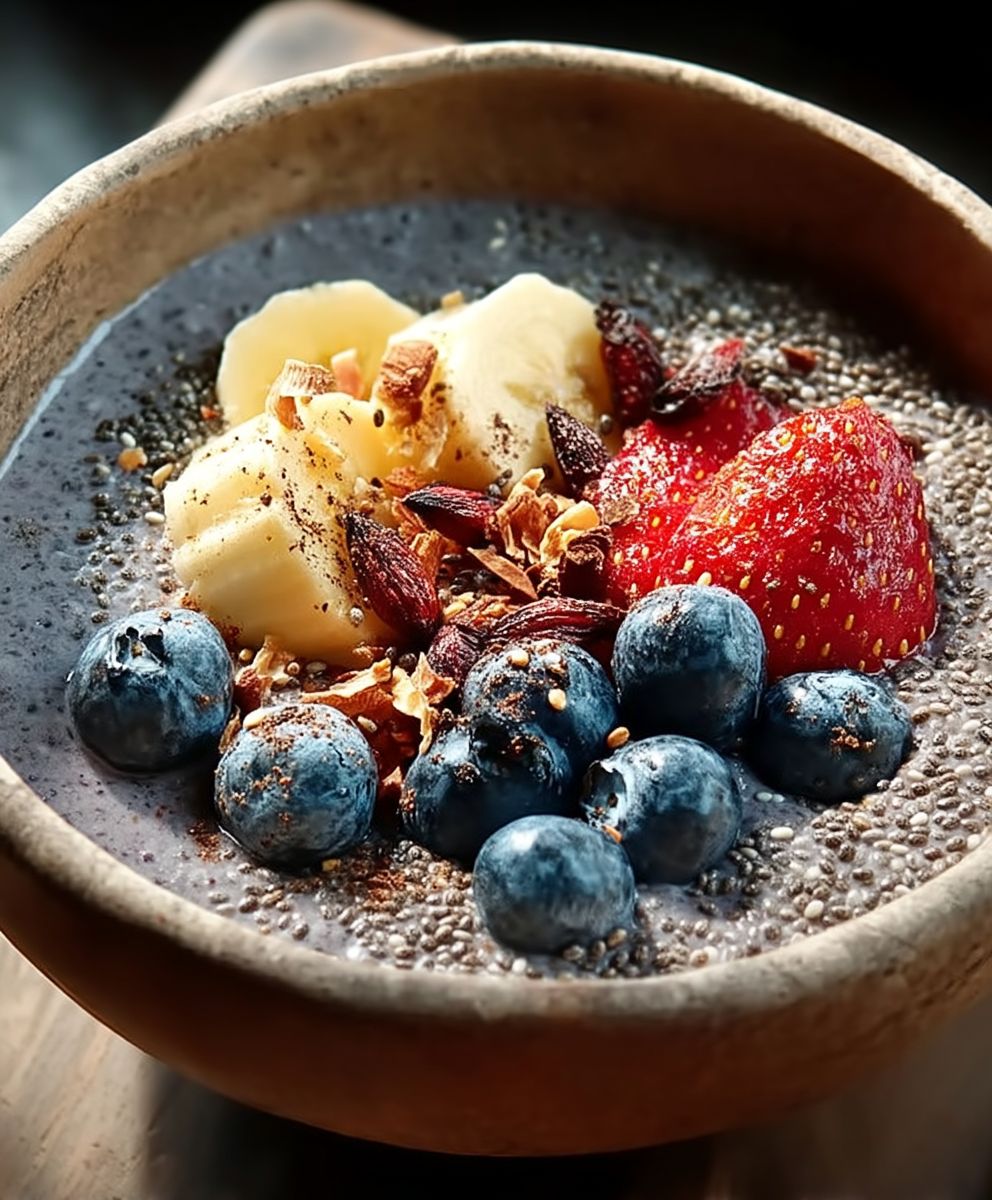 Bol petit déjeuner graines de chia
