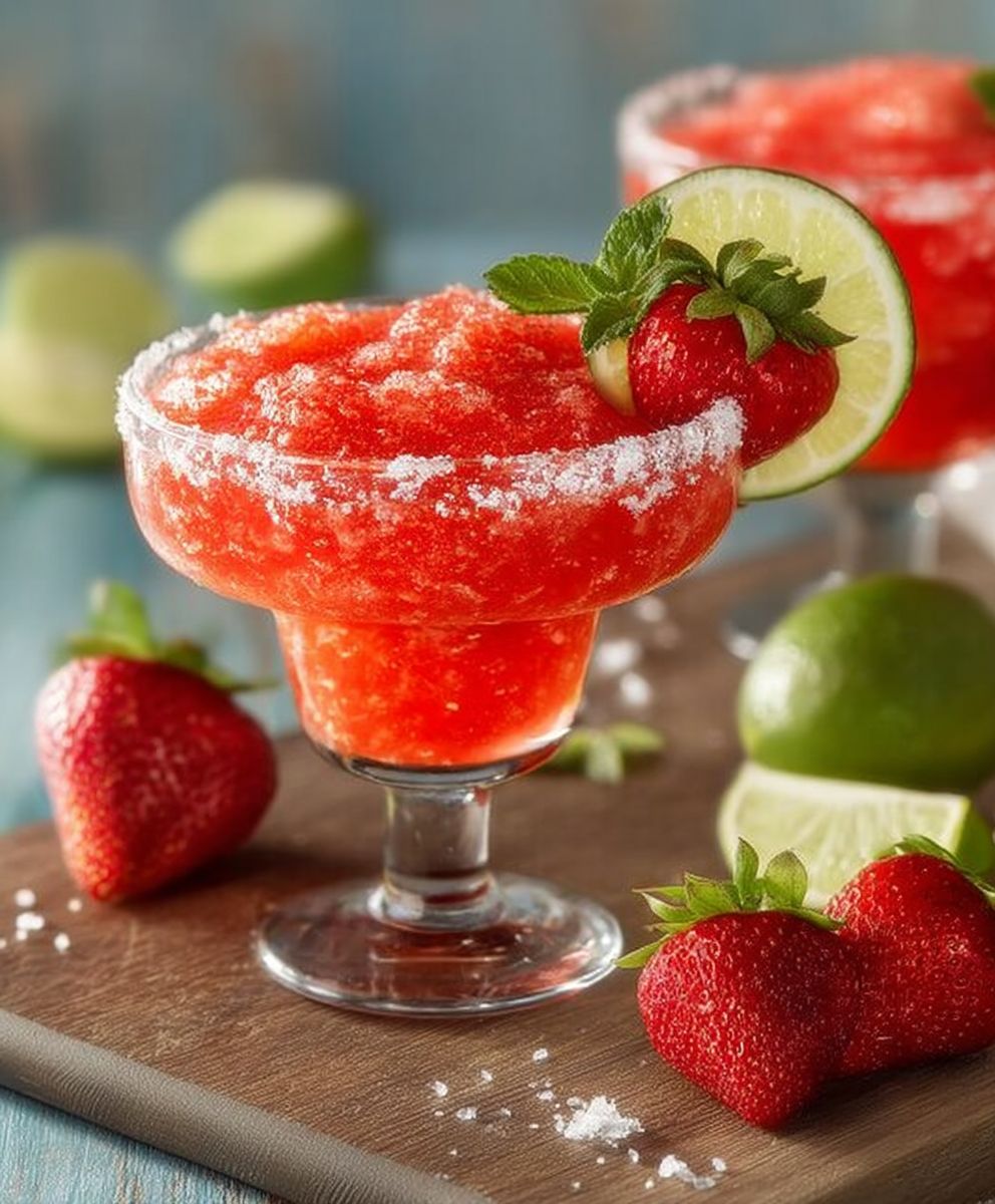 Margarita aux fraises
