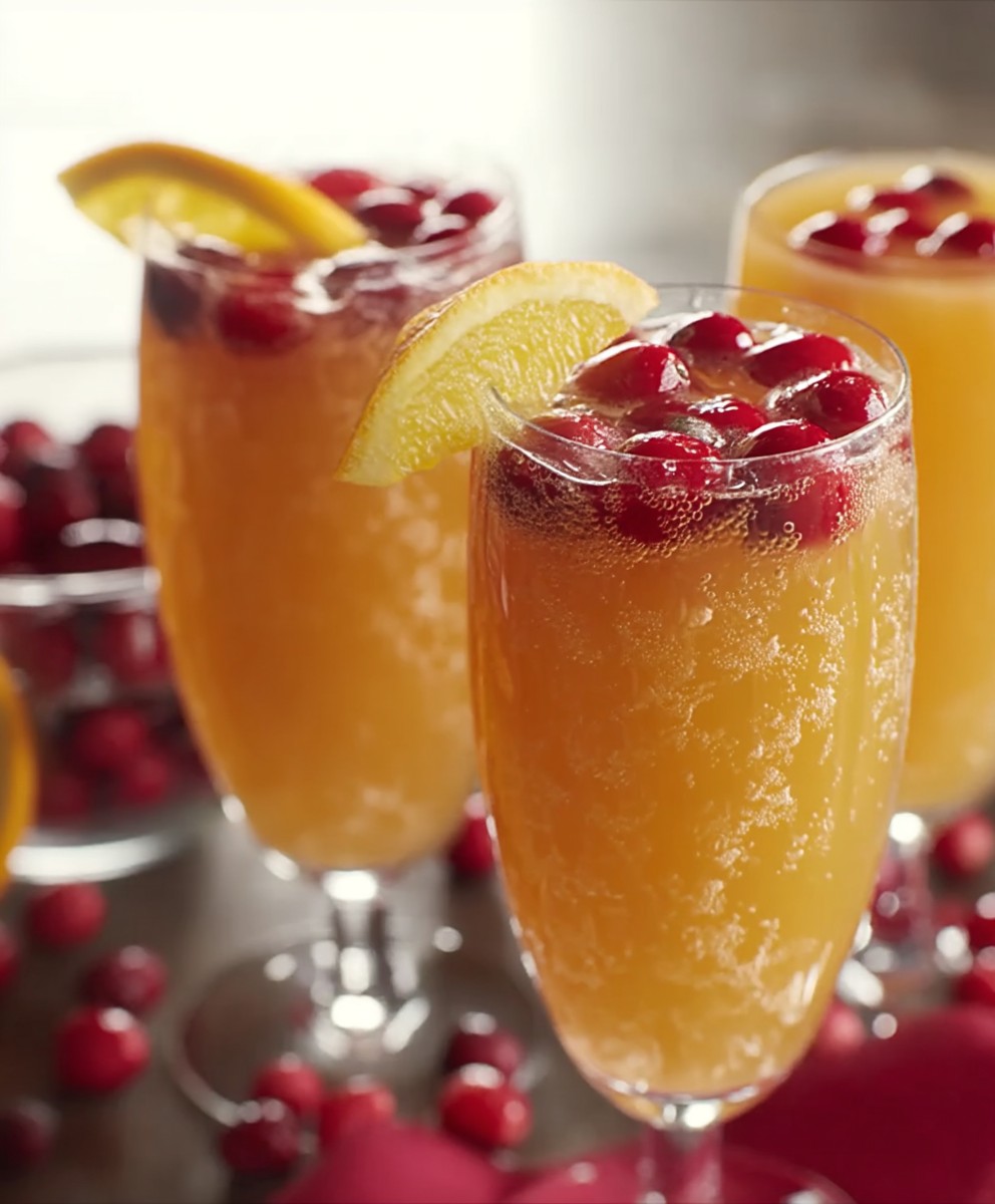 Punch cidre canneberge pomme