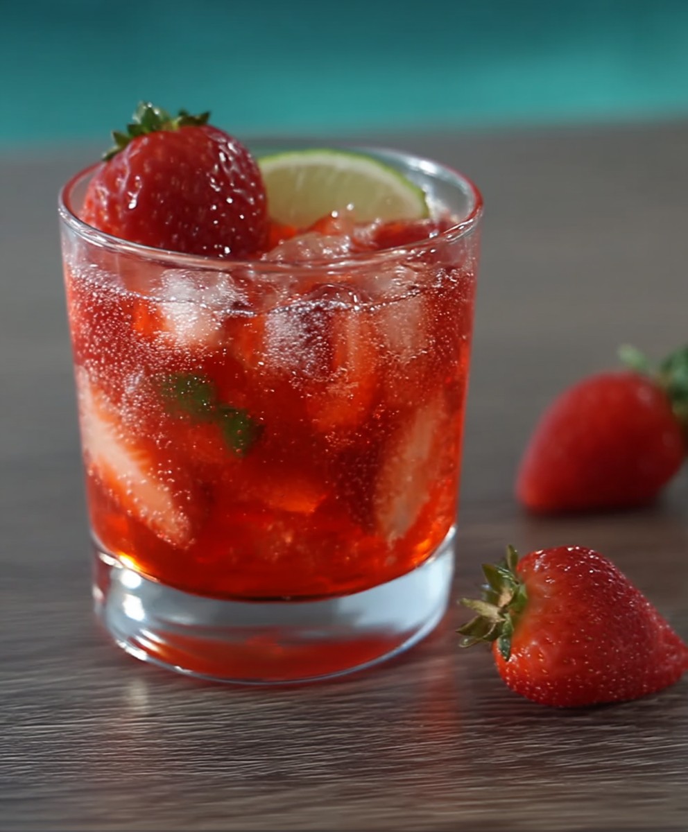 Caipirinha fraise facile