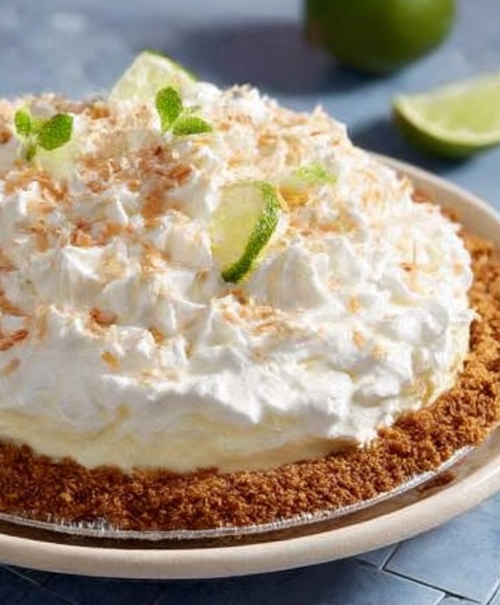 Tarte crème citron vert