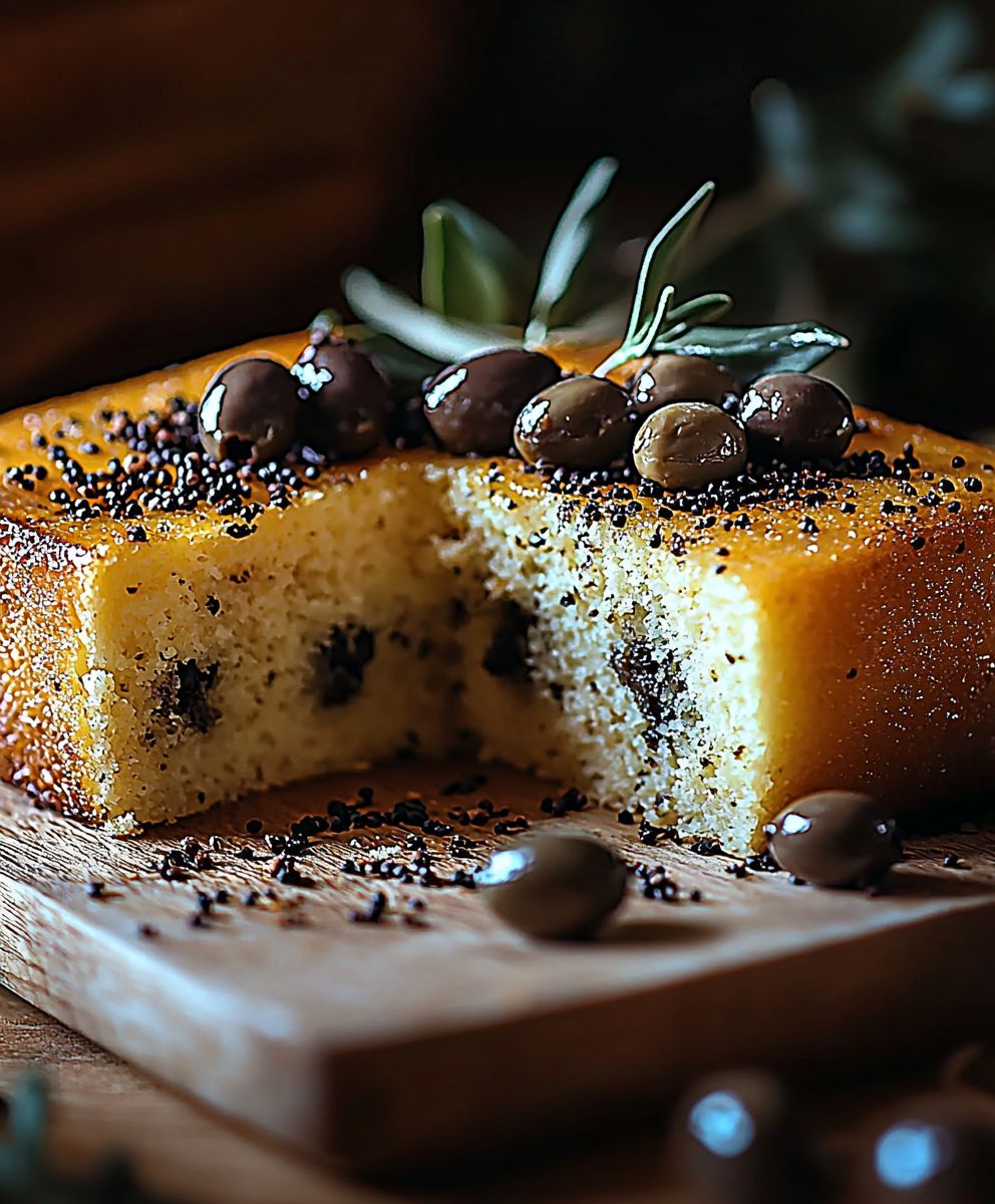 Cake aux olives facile