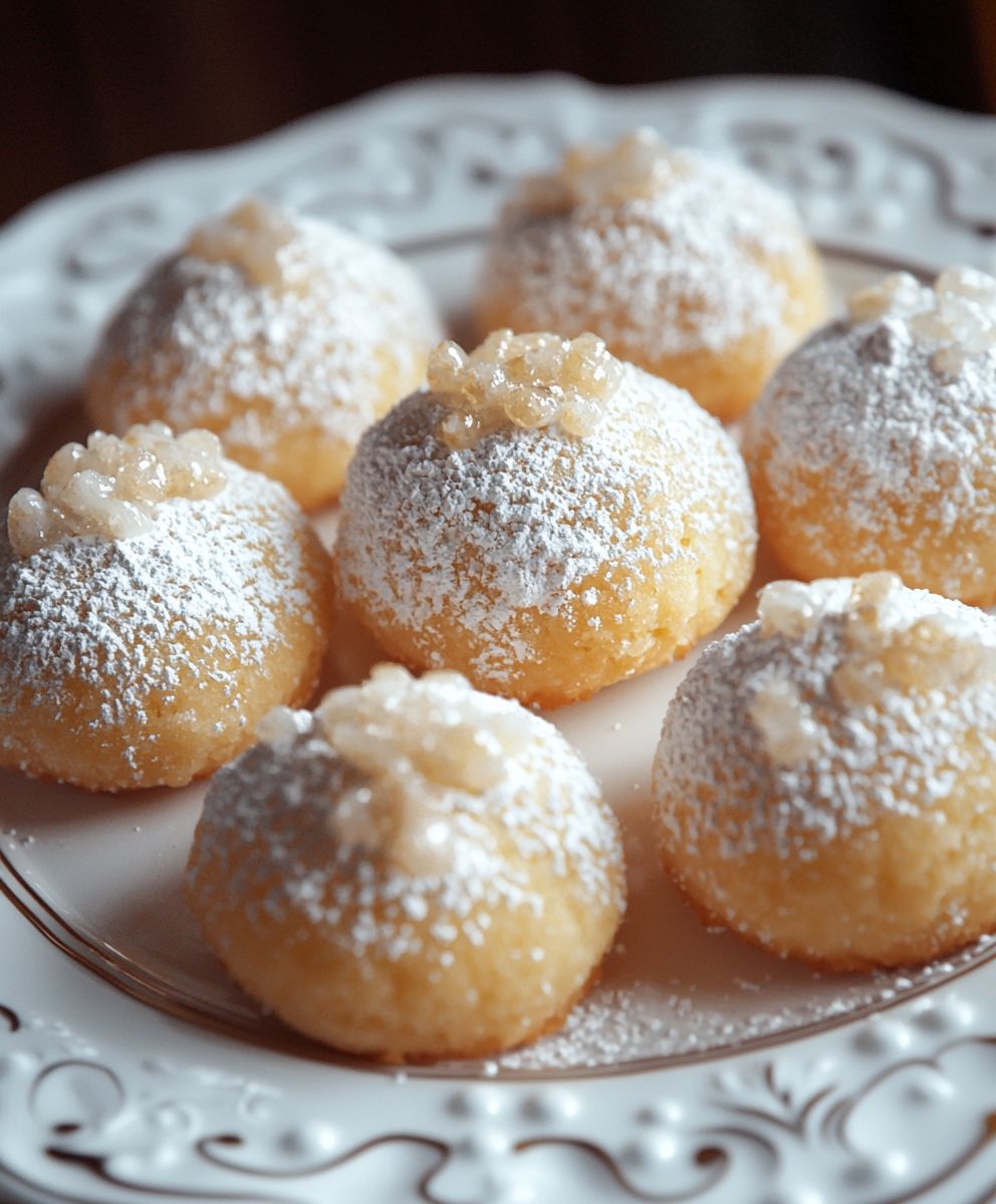 Biscuits boules de beurre italiennes