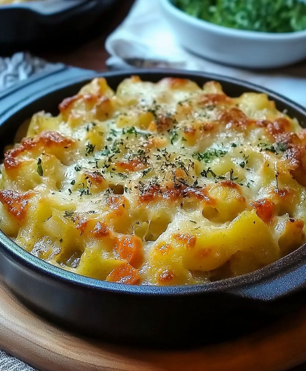 Chou fleur piment vert casserole