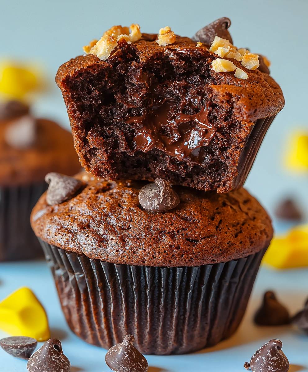 Muffin chocolat maison