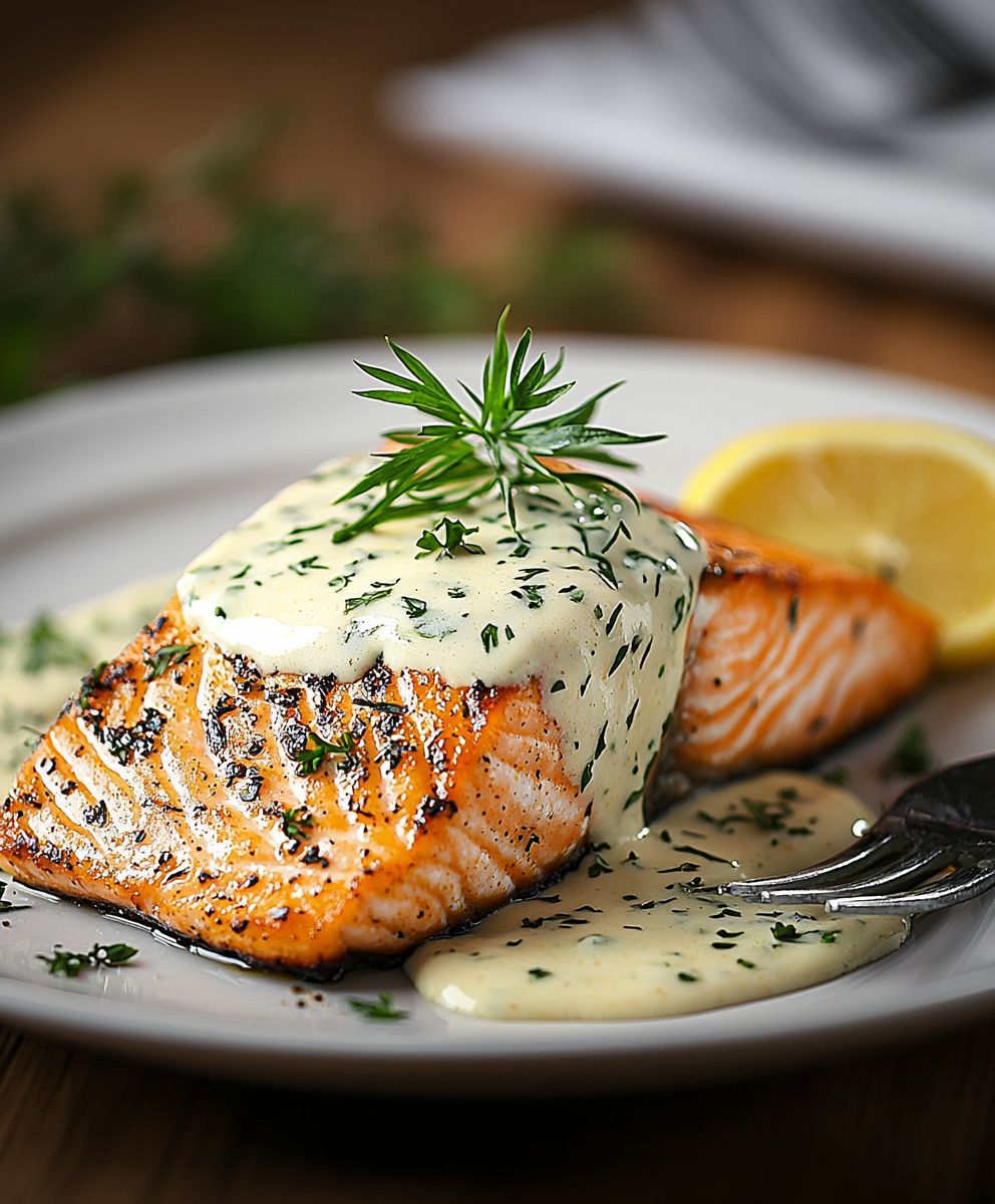 Saumon à la crème