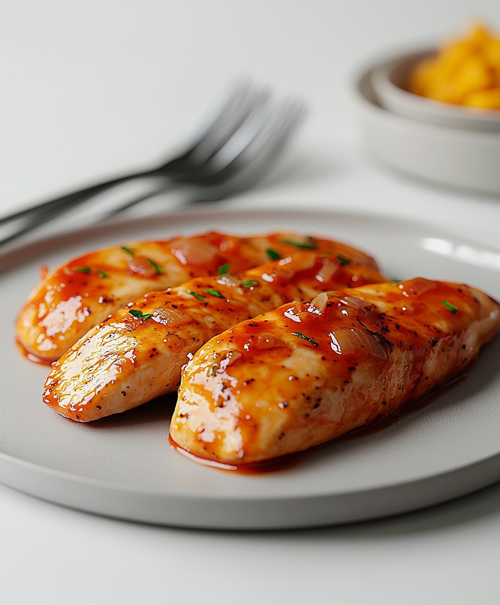 Poulet air fryer Ninja mariné