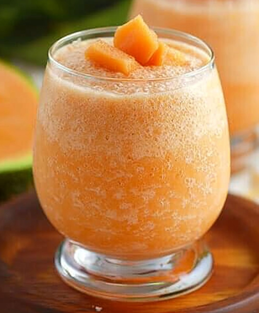 Smoothie cantaloup facile