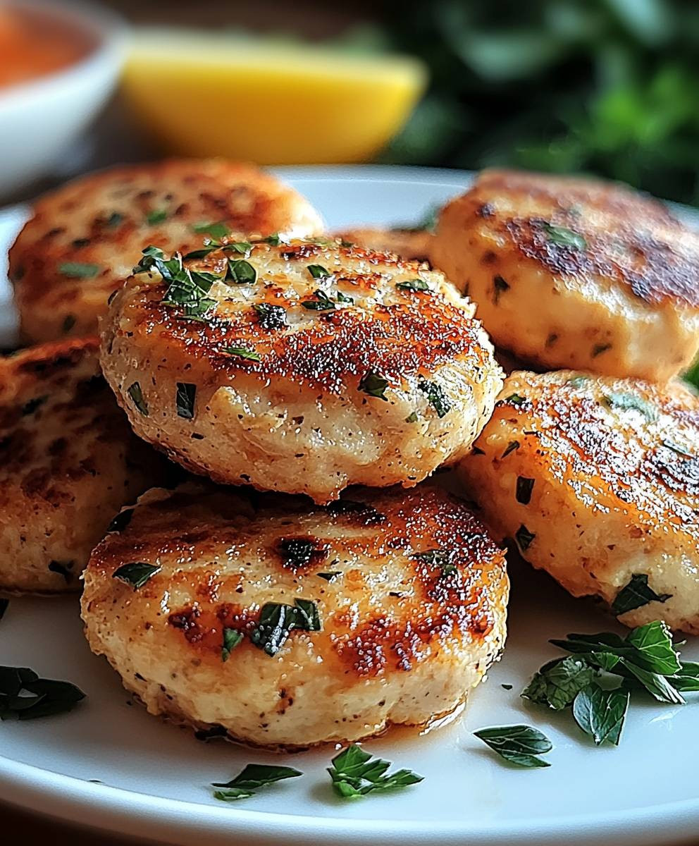 Galettes poulet méditerranéennes