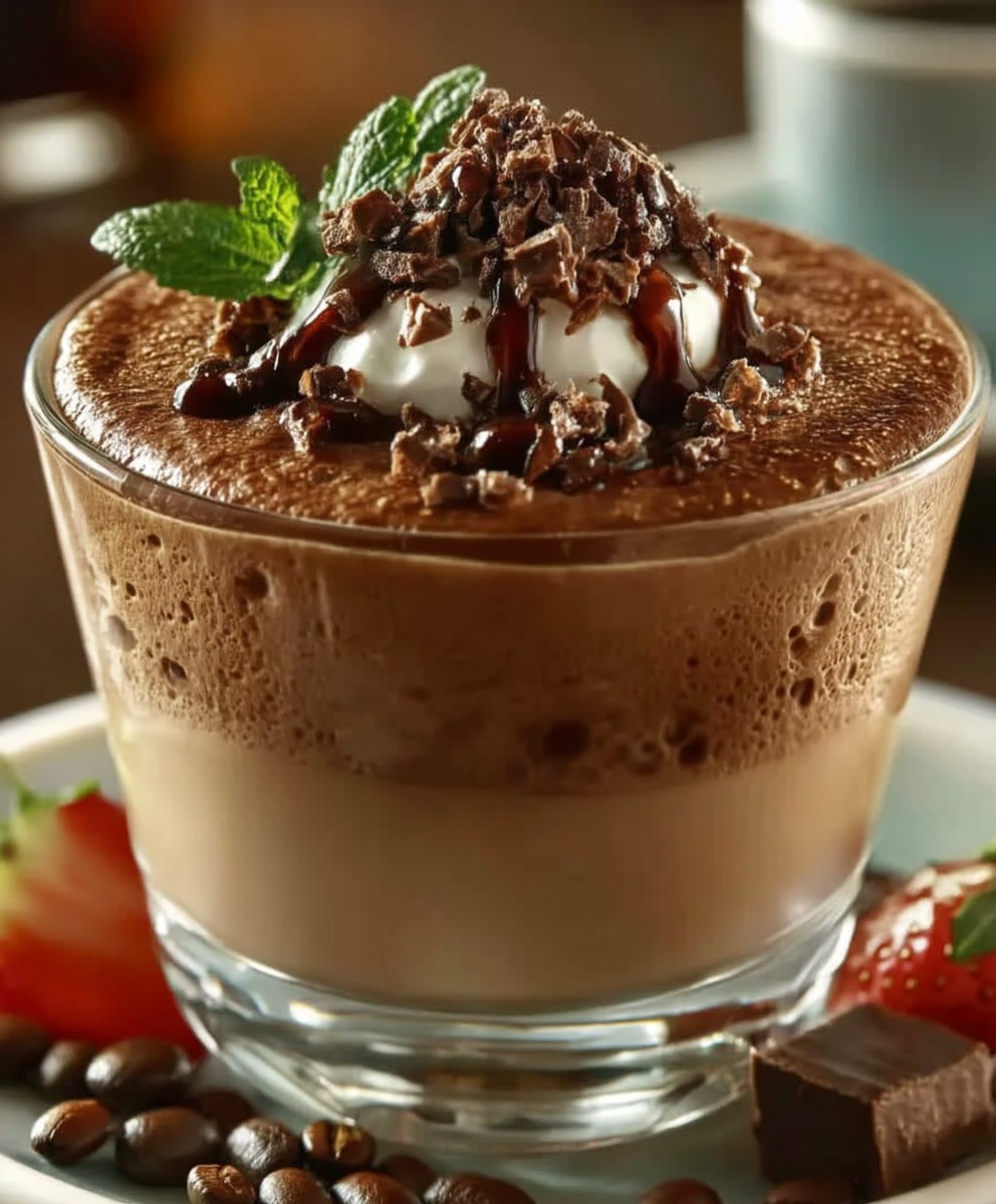 Mousse au café facile