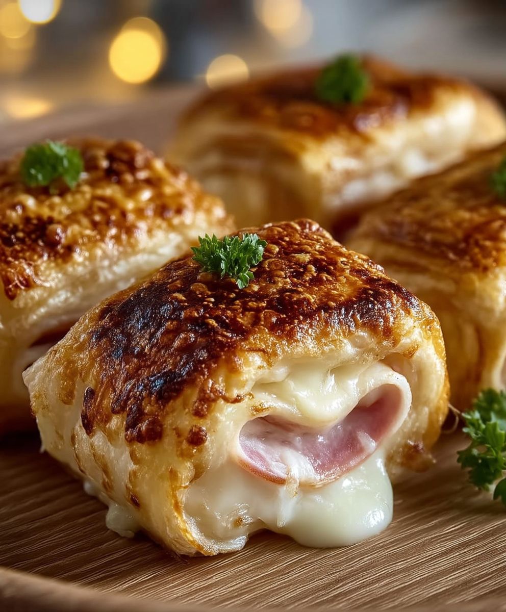 Croque monsieur roulés