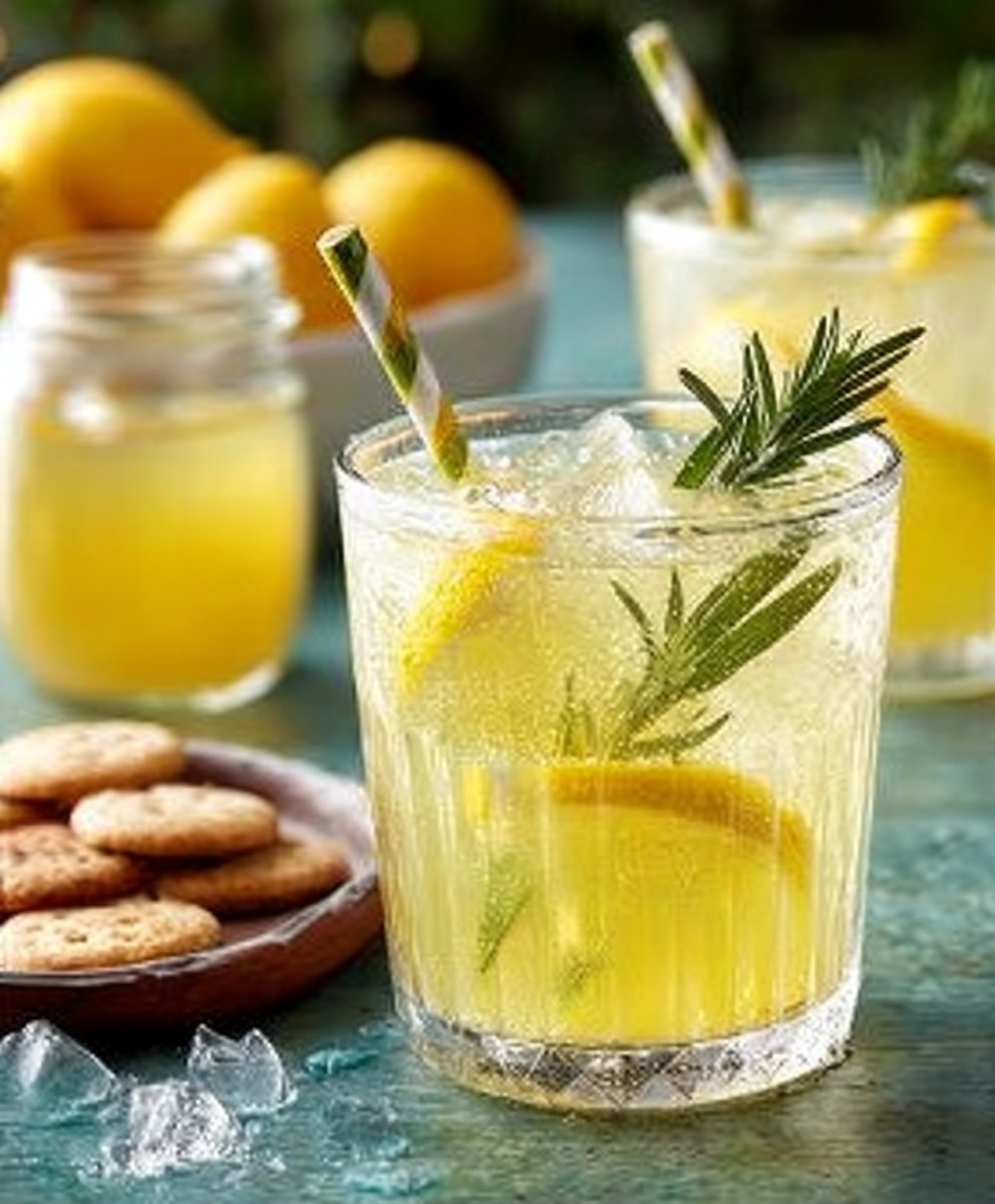 Limonade au romarin
