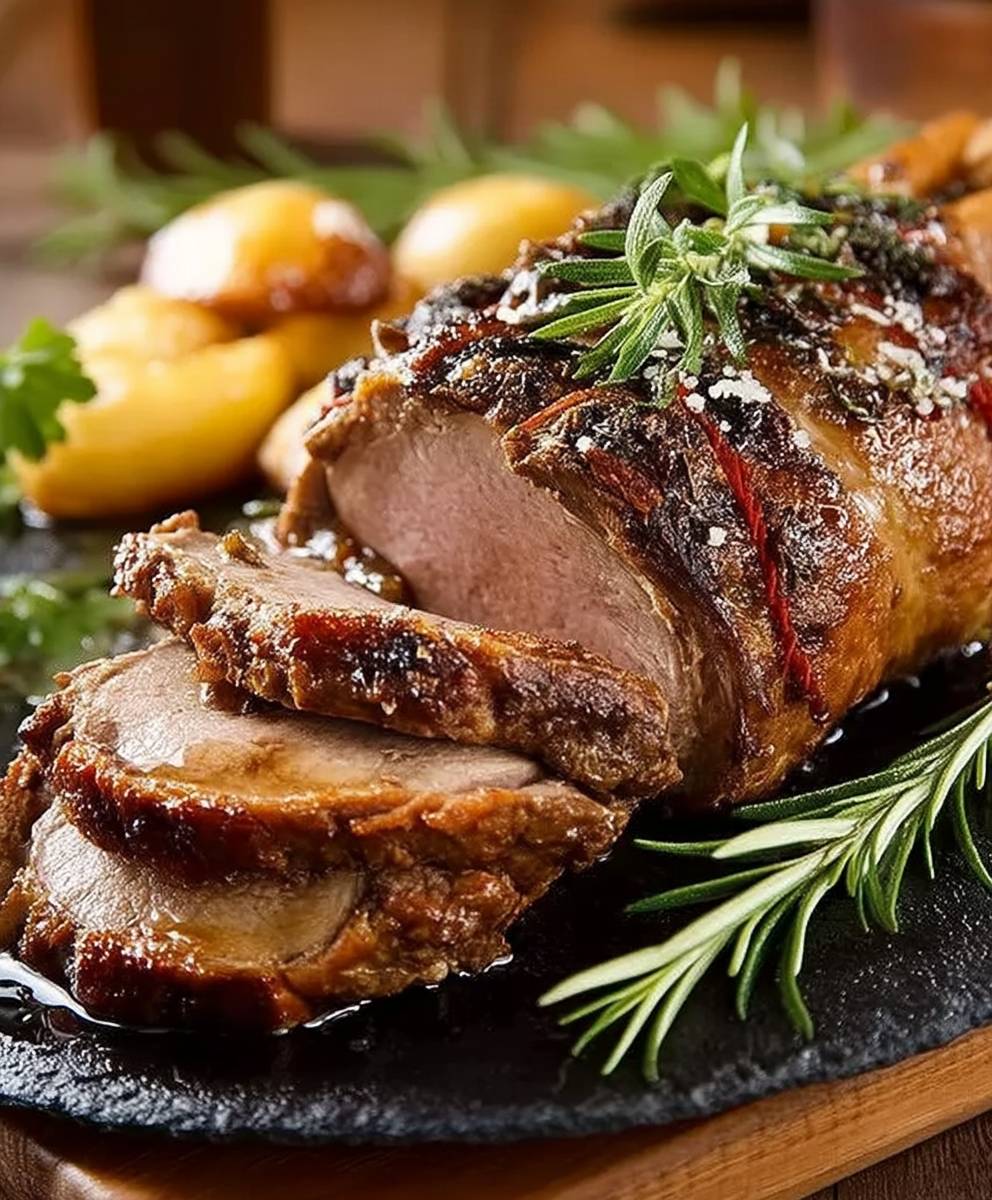 Gigot agneau herbes de Provence facile
