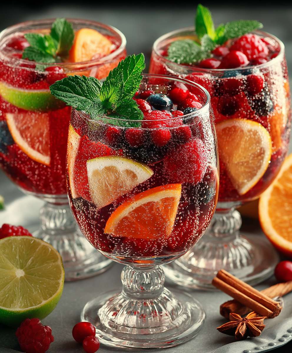 Sangria sans alcool facile
