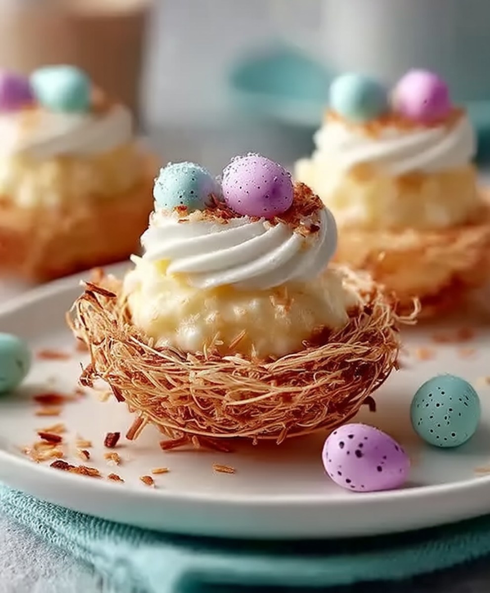 Macarons noix de coco