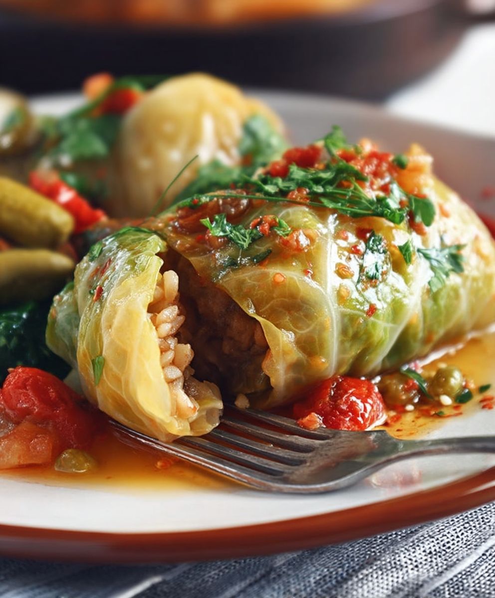 Chou farci algérien dolma krombit