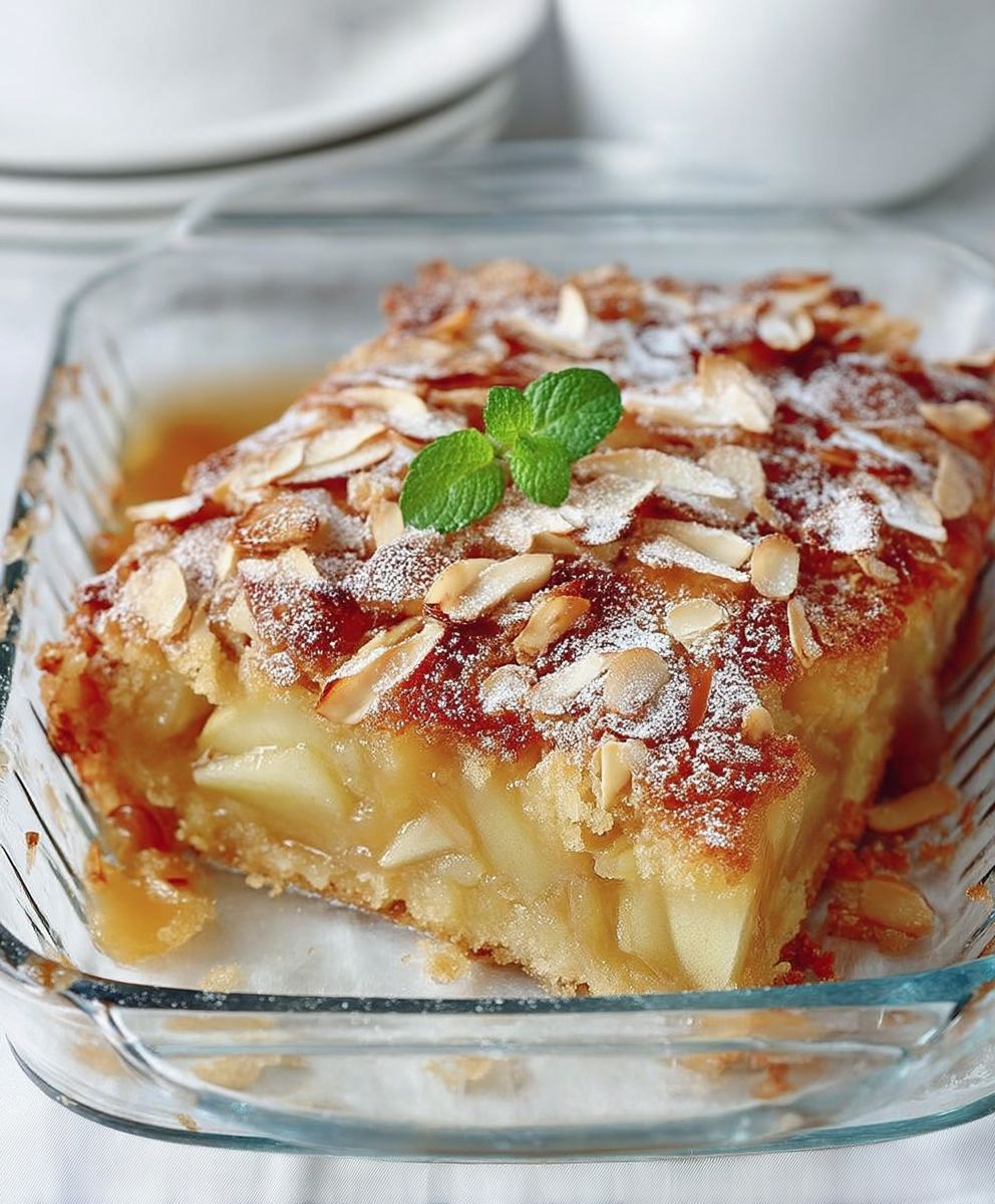 Gateau Eve pommes amandes