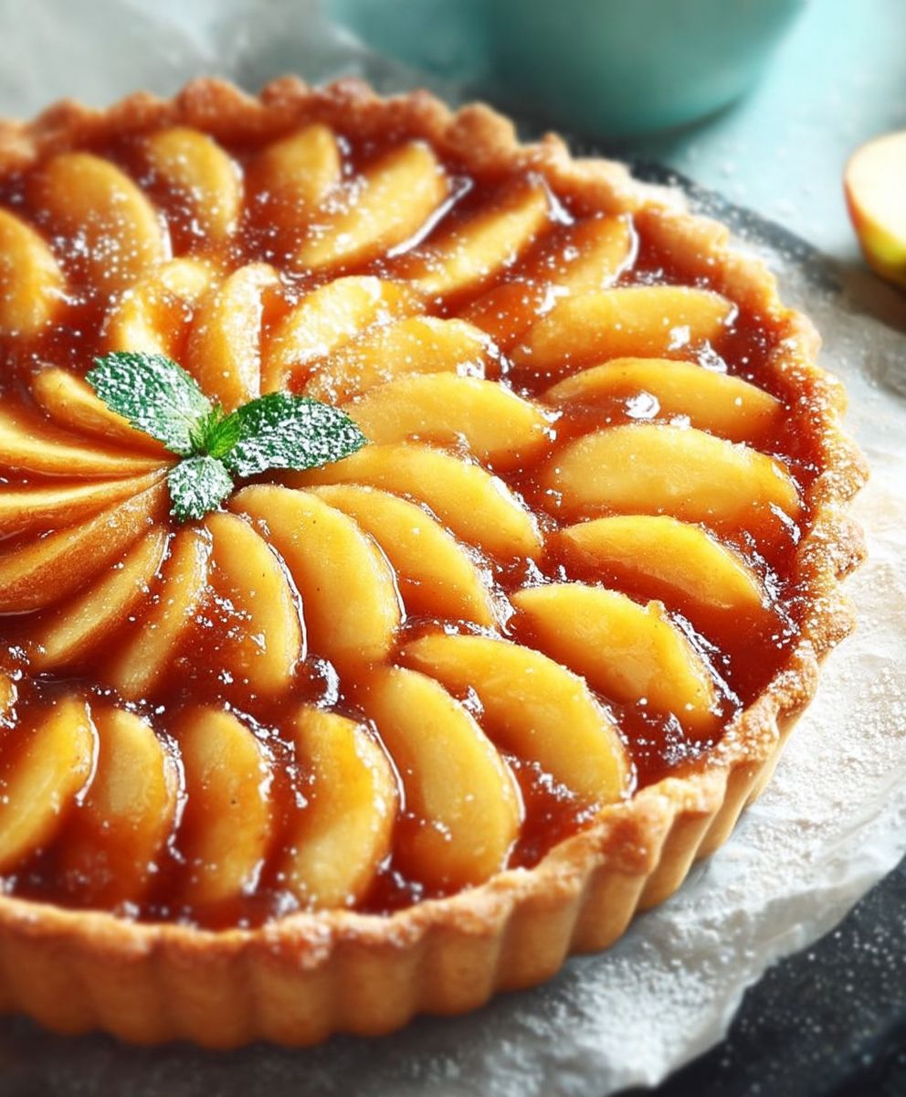 Tarte aux pommes facile et rapide
