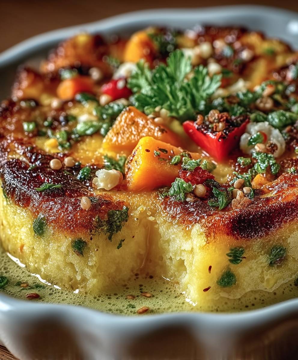 Flan léger aux légumes