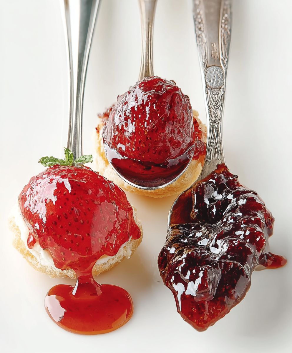 Puffs aux fraises