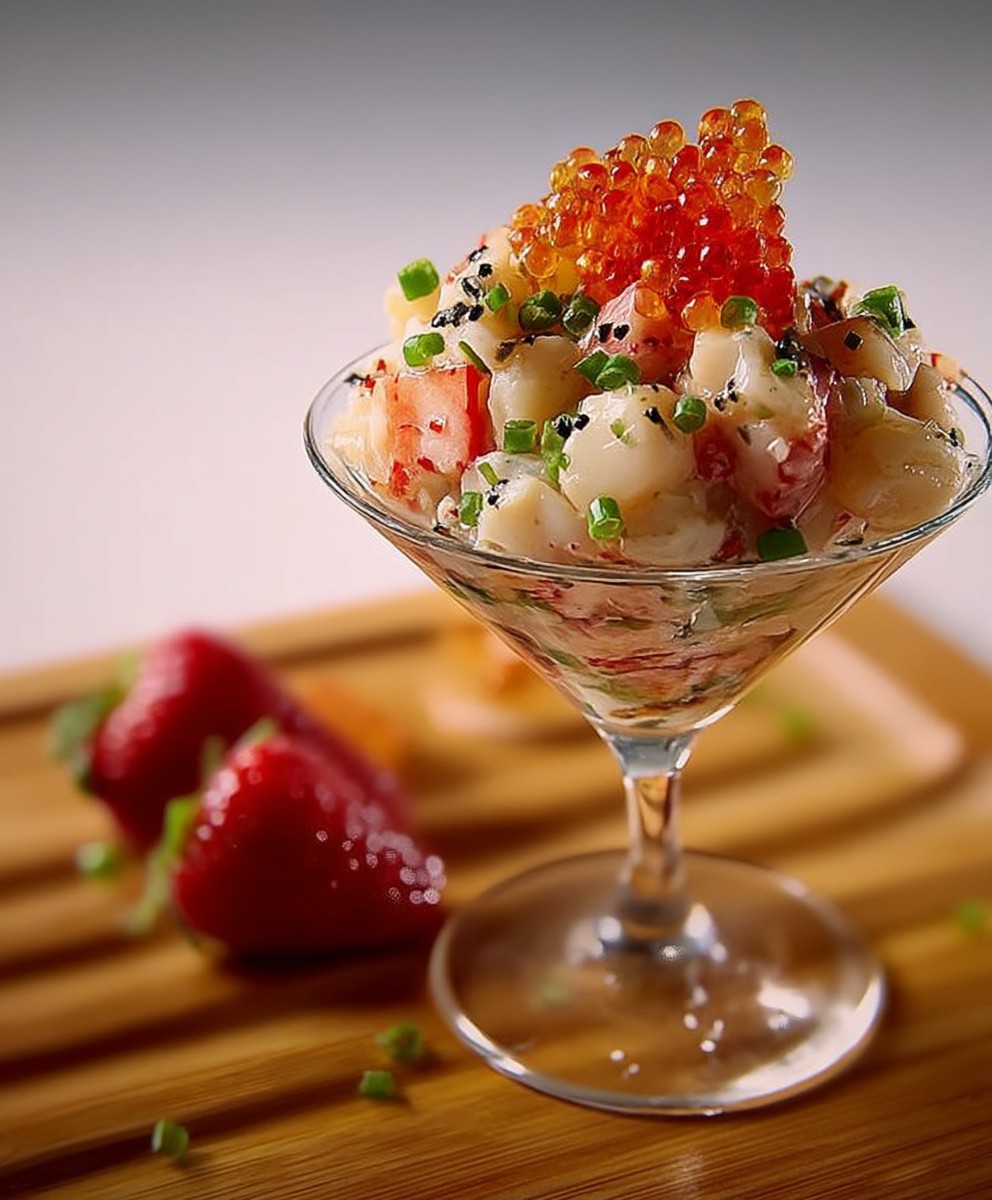 Tartare pétoncles facile