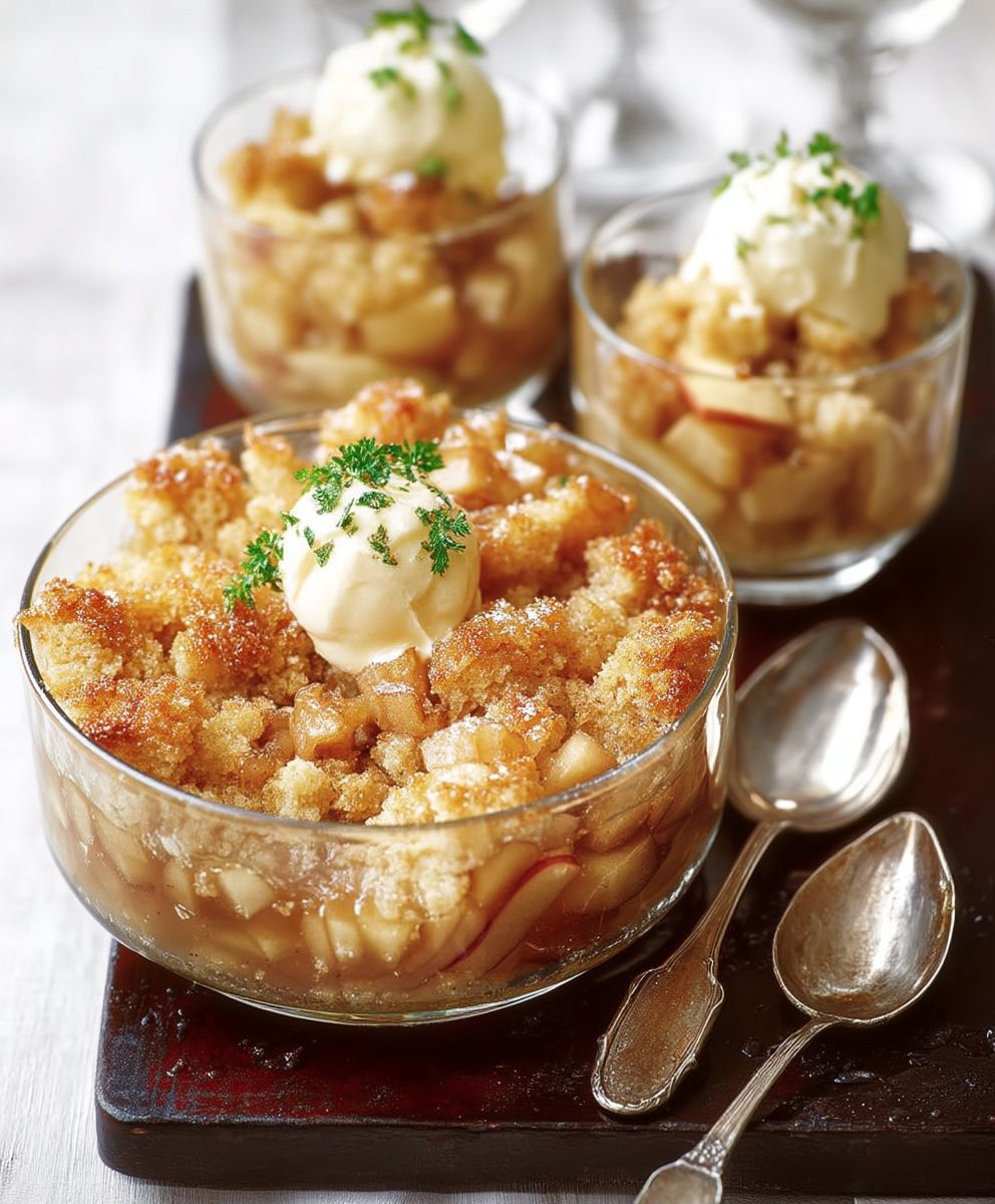 Brown Betty aux pommes