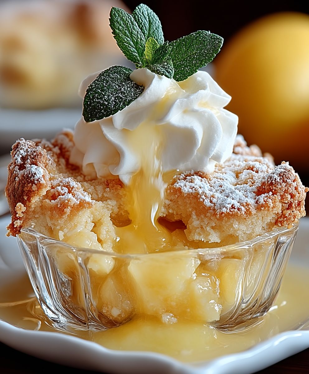 Cobbler magique citron
