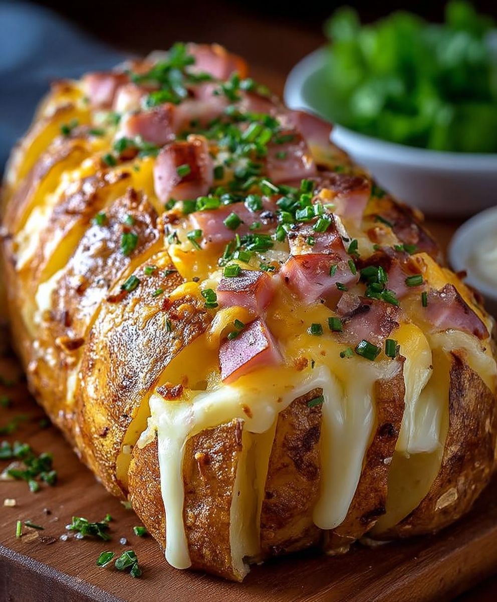 Pain de pommes de terre farci