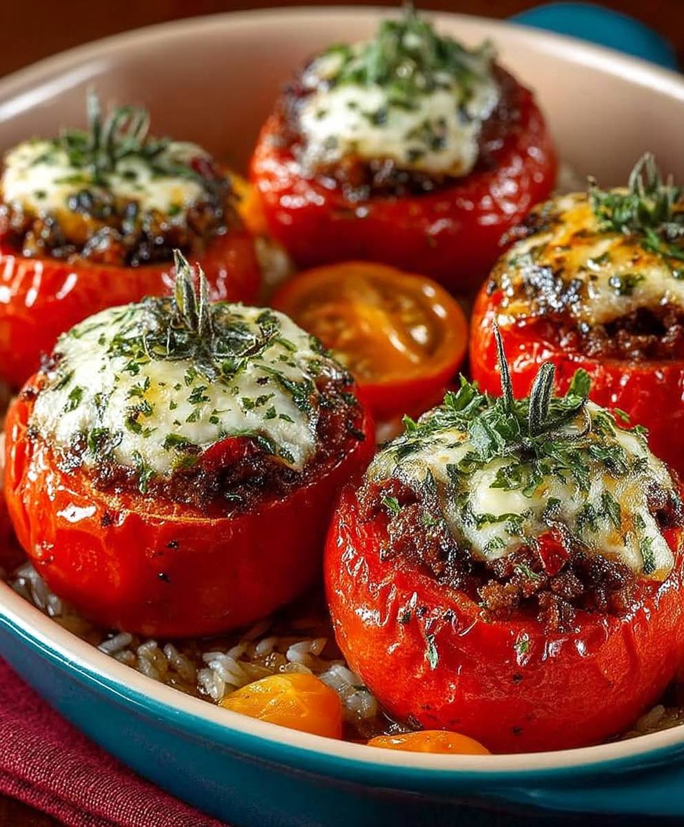 Tomates farcies niçoise