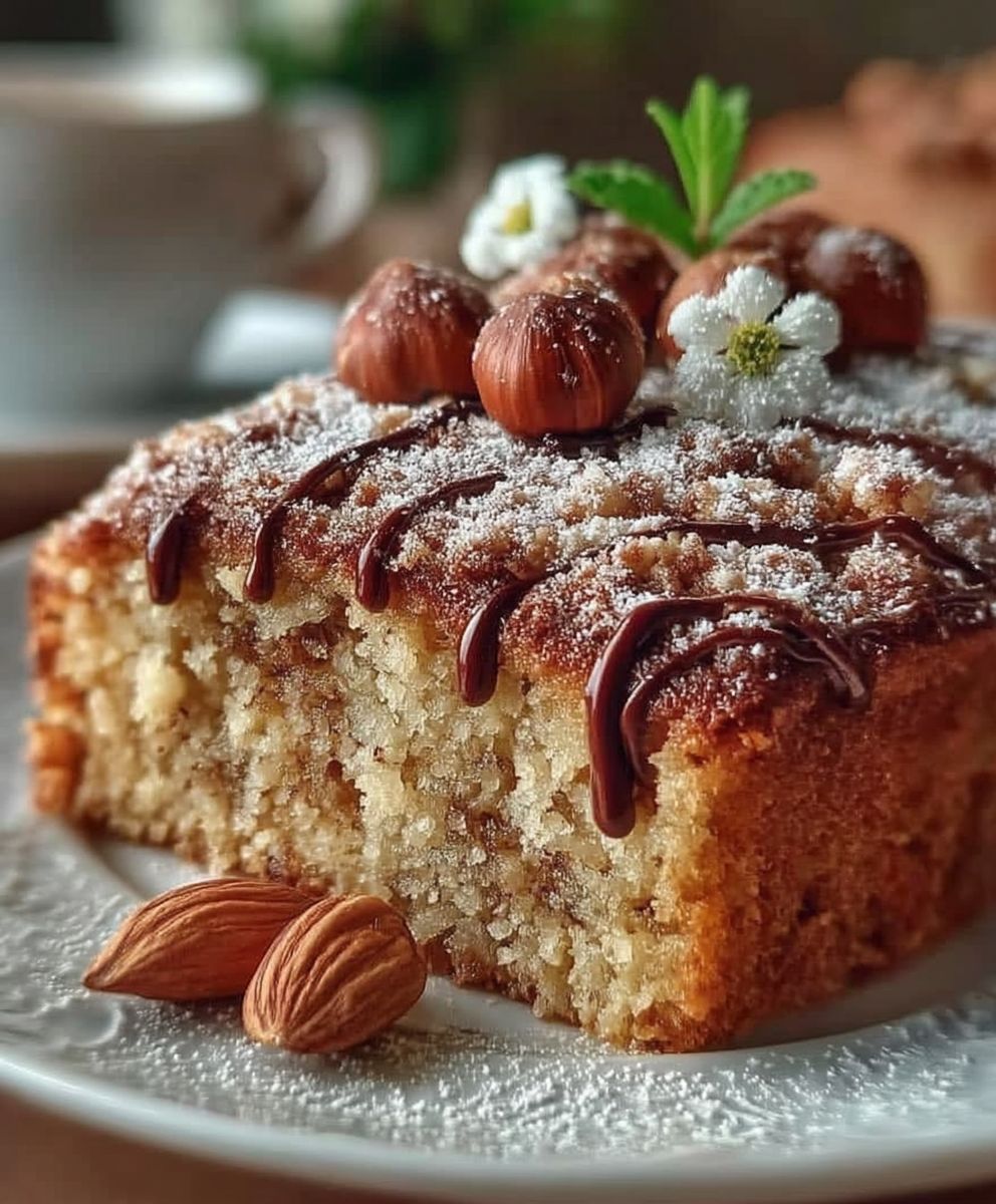 Gateau noisettes moelleux