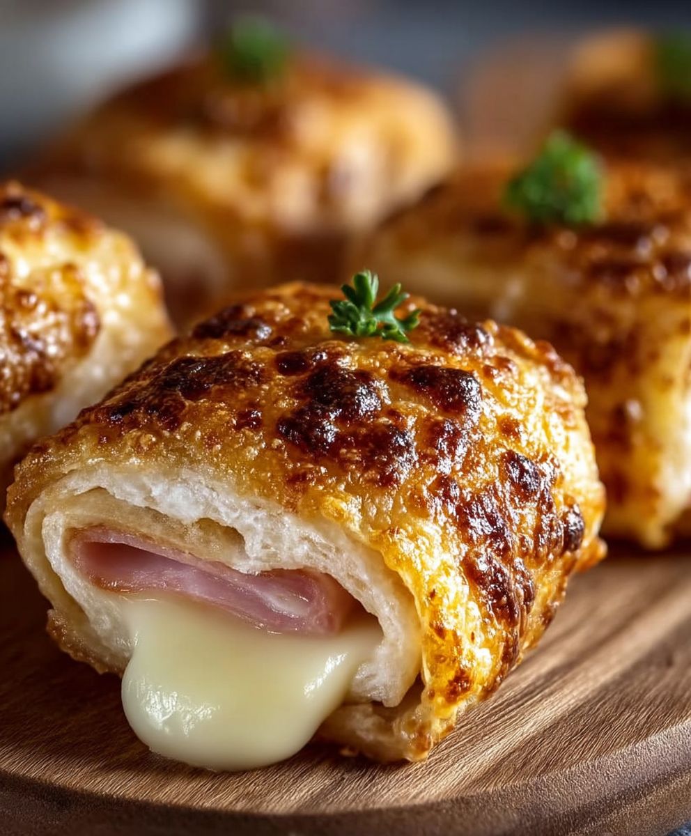 Croque monsieur roulés