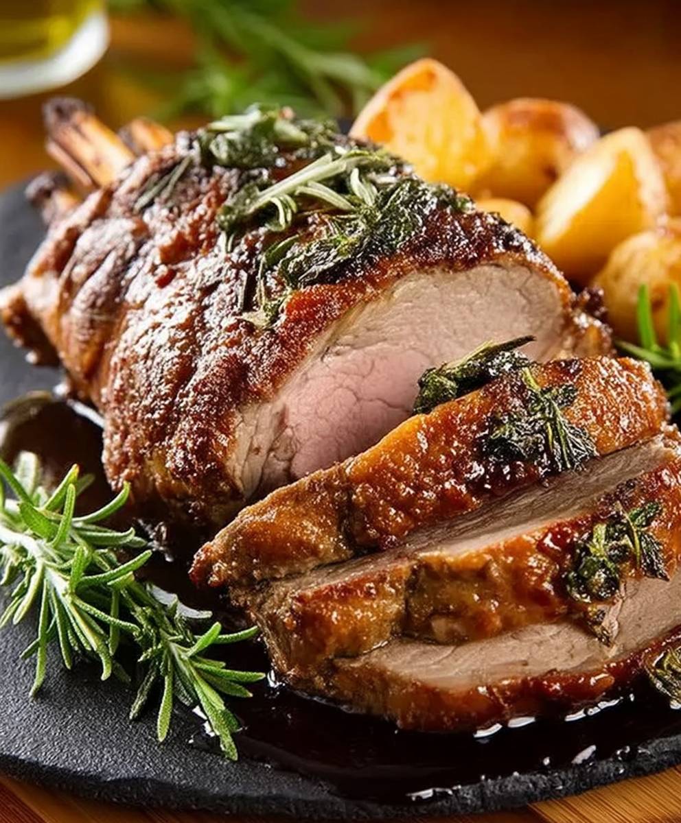 Gigot agneau herbes de Provence facile