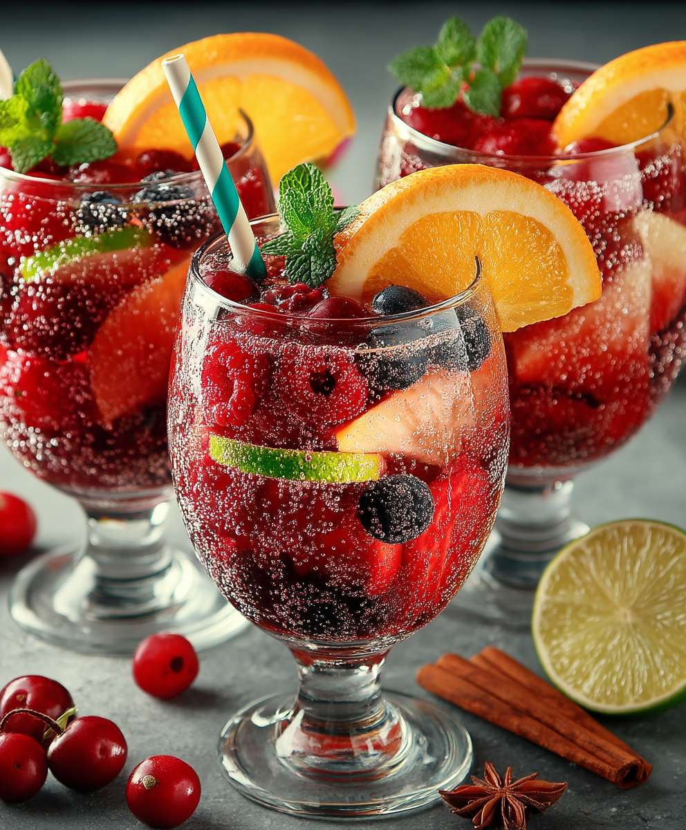 Sangria sans alcool facile